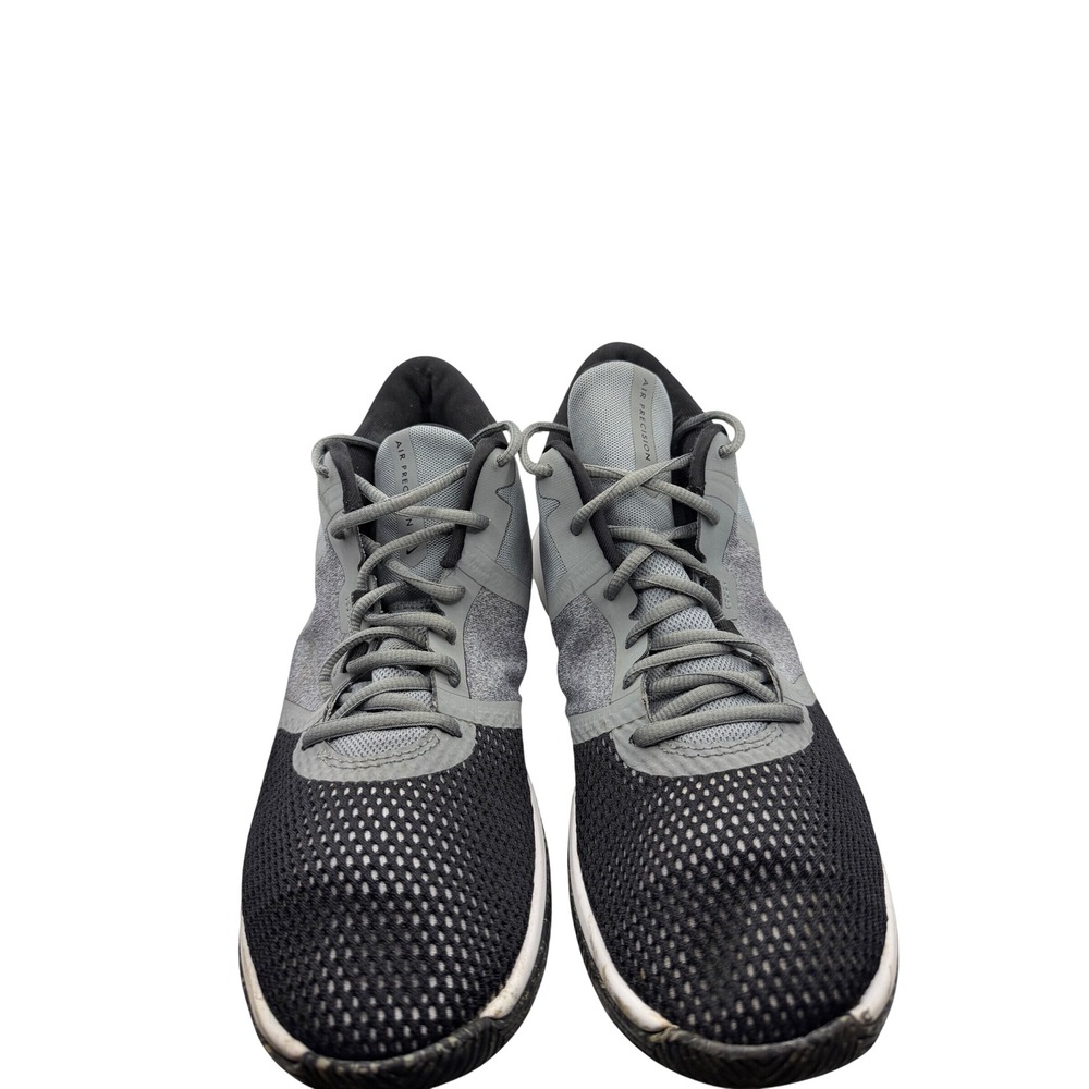Nike Air Precision II Mens Basketball‎ Shoes Black Grey AA7069-011 Size 11